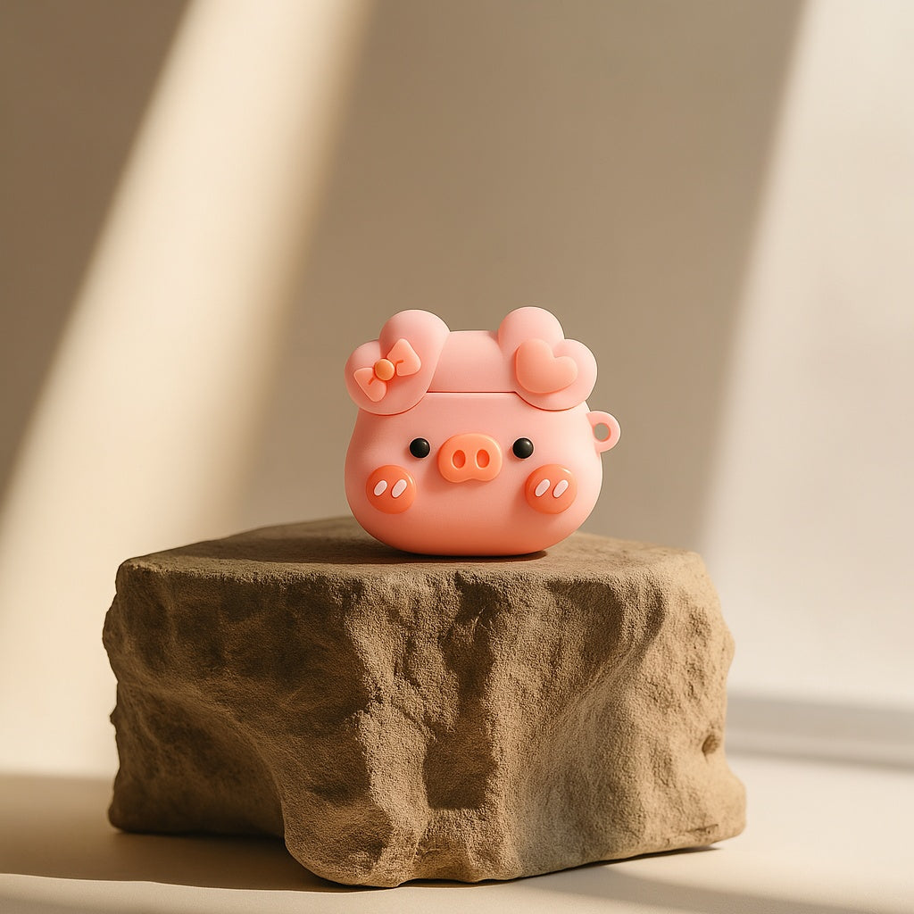 Cute Kawaii Pig AirPods Case - Adorable & Protective! π·π